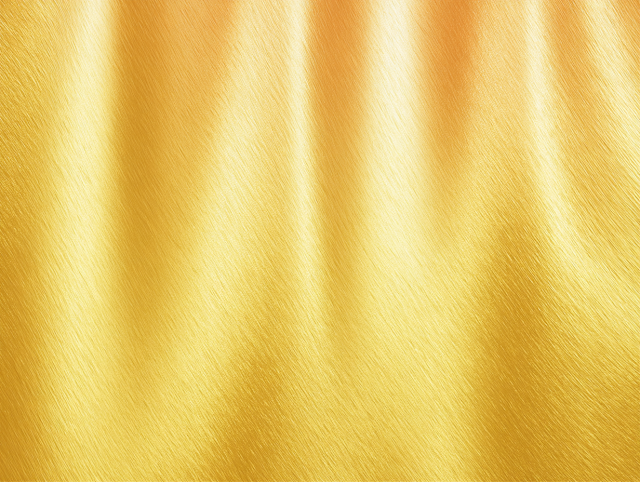 Elegant Gold Satin Fabric Texture