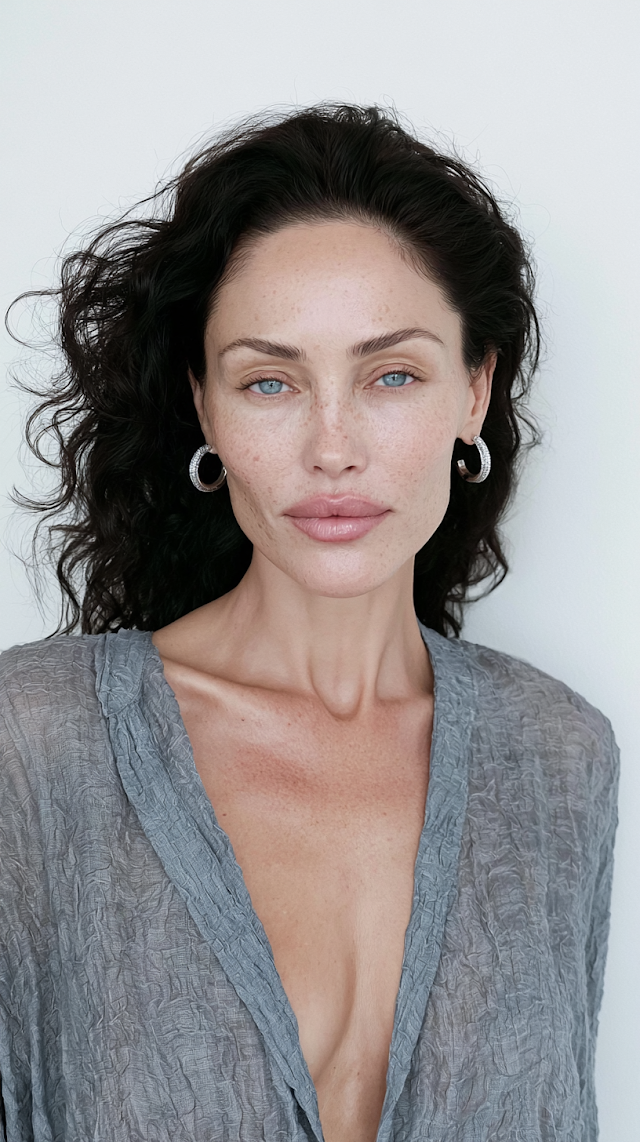 Elegant High Fashion Model Portrait