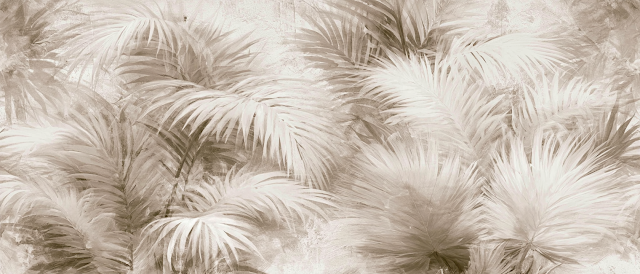 Elegant Minimalist Botanical Wall Mural