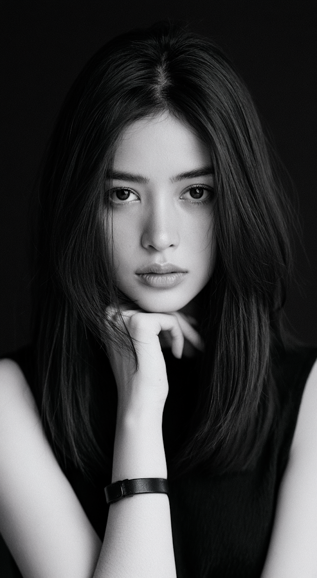 Elegant Thai Woman Portrait