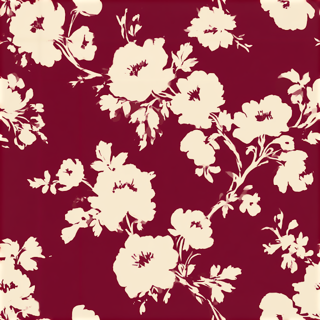 Elegant Vintage Botanical Wallpaper Pattern