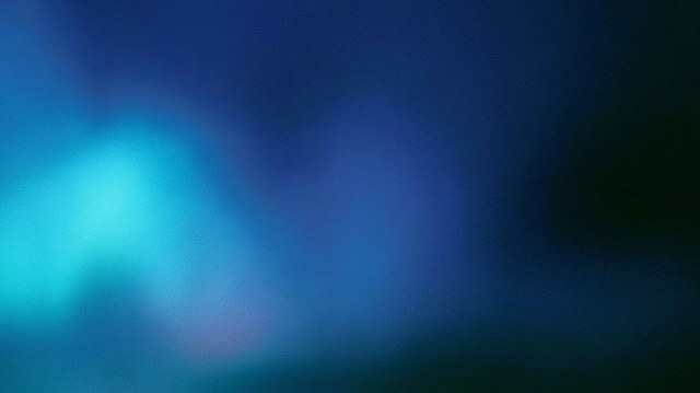 Ethereal Blue Glow Abstract Background