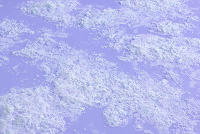 Ethereal Lavender Foam Abstract