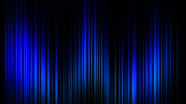 Futuristic Blue Light Waveform Abstract