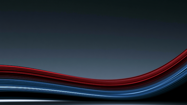 Futuristic Minimalist Light Trails
