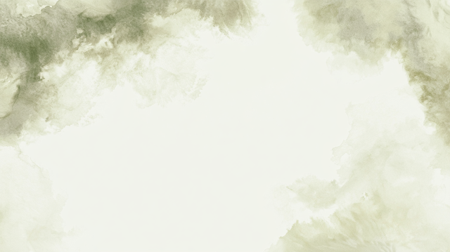 Gentle Sage Green Watercolor Wash