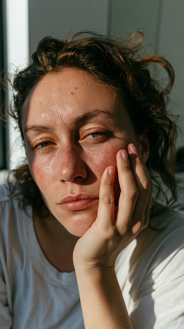 Icelandic Woman in Summer Natural Light