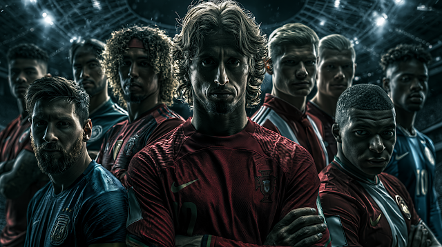 Legendary Football Stars Unite on the Pitch