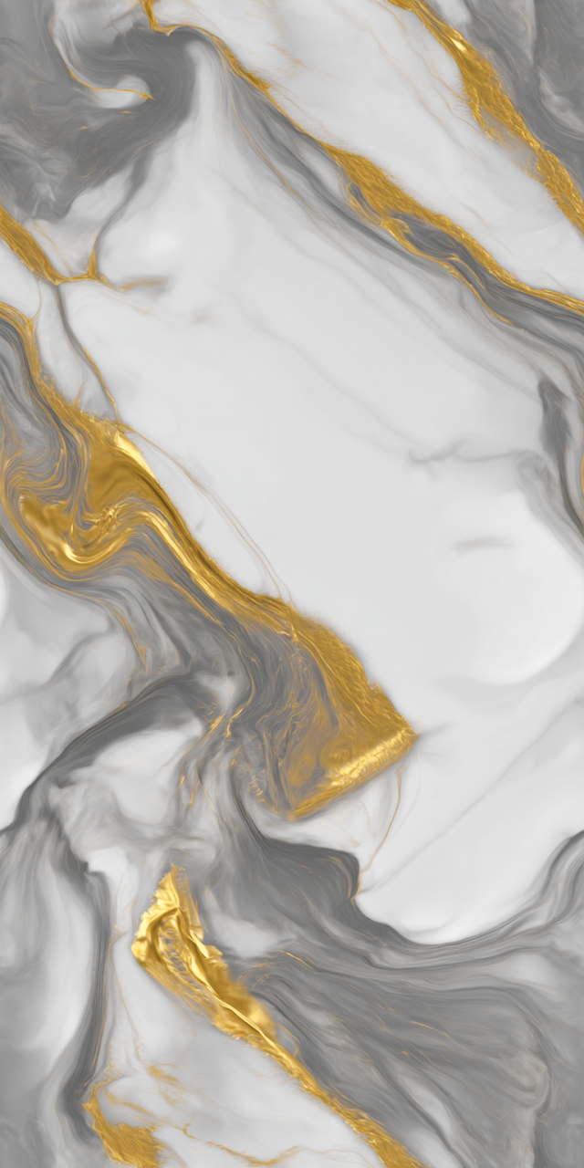 Luxurious Calacatta Marble with Liquid Gold Veins