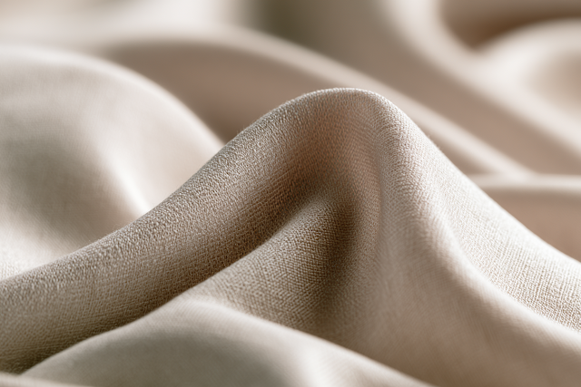 Luxurious Close-Up of Flowing Fabric