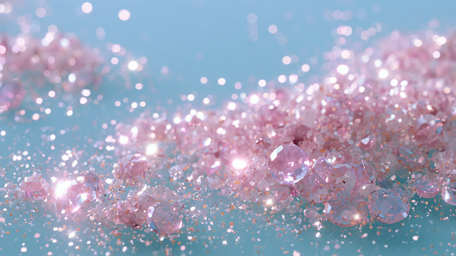 Magical Glittering Surface