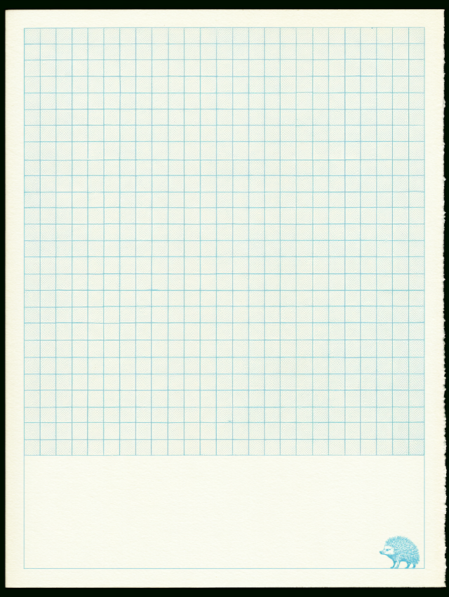 Minimalist 1990s British Zine Back Cover