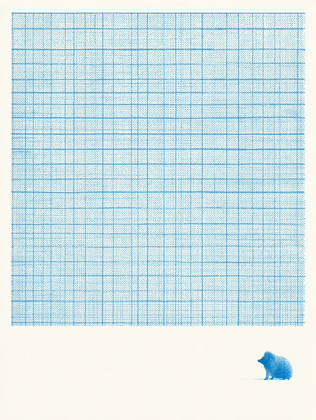 Minimalist 1990s British Zine Back Cover