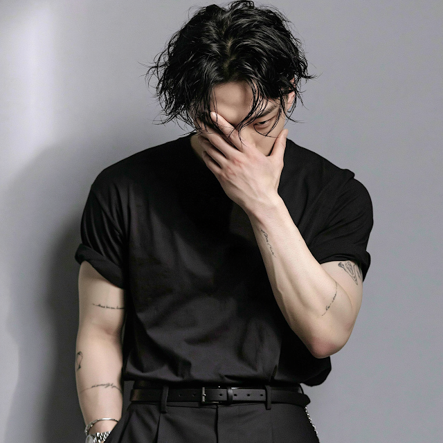 Moody Fashion Editorial Portrait of a Young Man