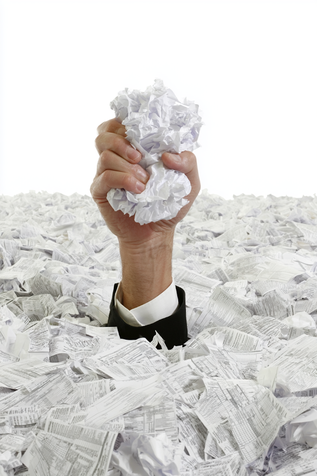Overwhelmed by Paperwork