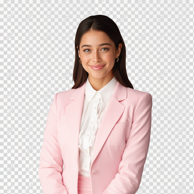 PNG Professional Woman in Business Attire