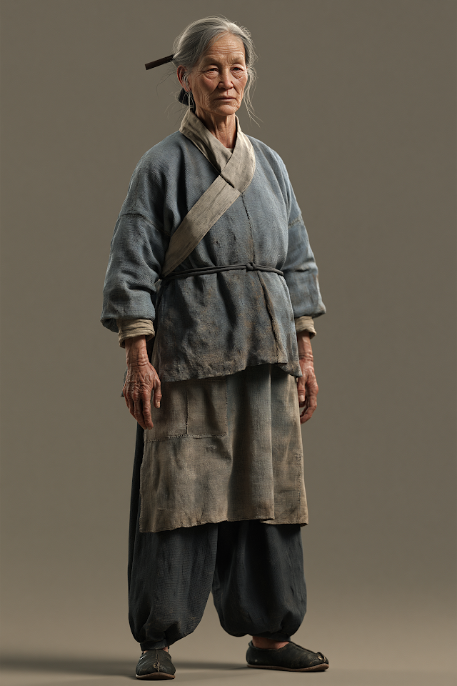 Portrait of a Resilient Rural Chinese Grandmother