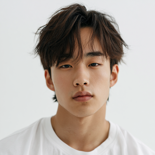 Portrait of a Young Korean Man