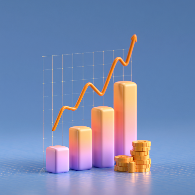 Realistic Investment Growth Graph