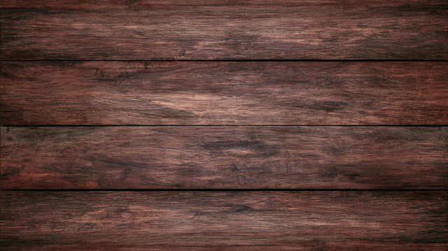 Rustic Dark Brown Wooden Plank Background