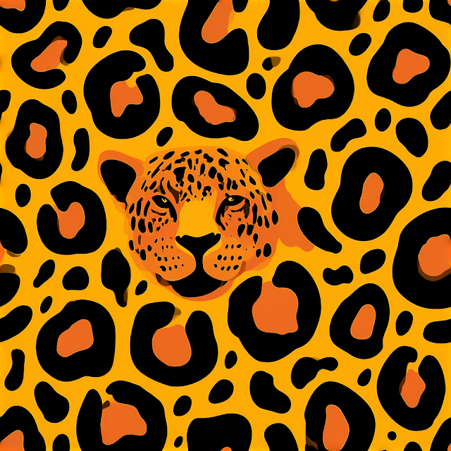Seamless Leopard Print Pattern
