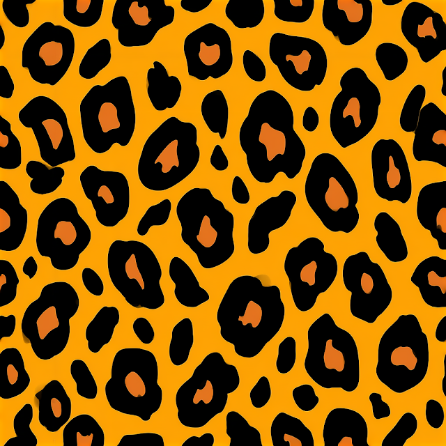 Seamless Leopard Print Pattern
