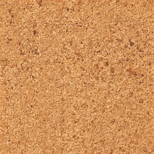 Seamless Natural Cork Board Texture