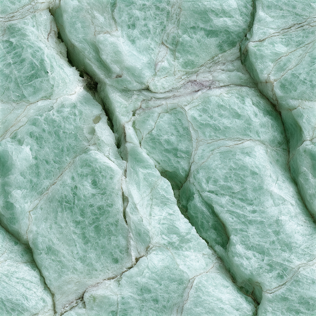 Seamless Pale Mint Green Marble Texture