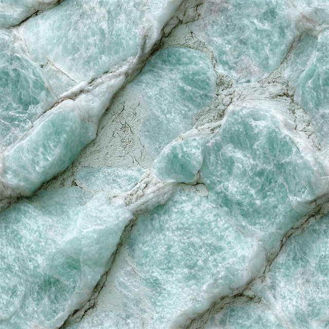 Seamless Pale Mint Green Marble Texture