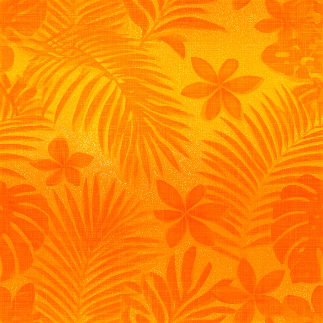 Seamless Tropical Botanical Wallpaper Pattern