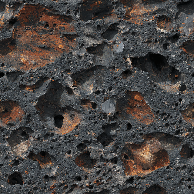 Seamless Volcanic Rock Texture