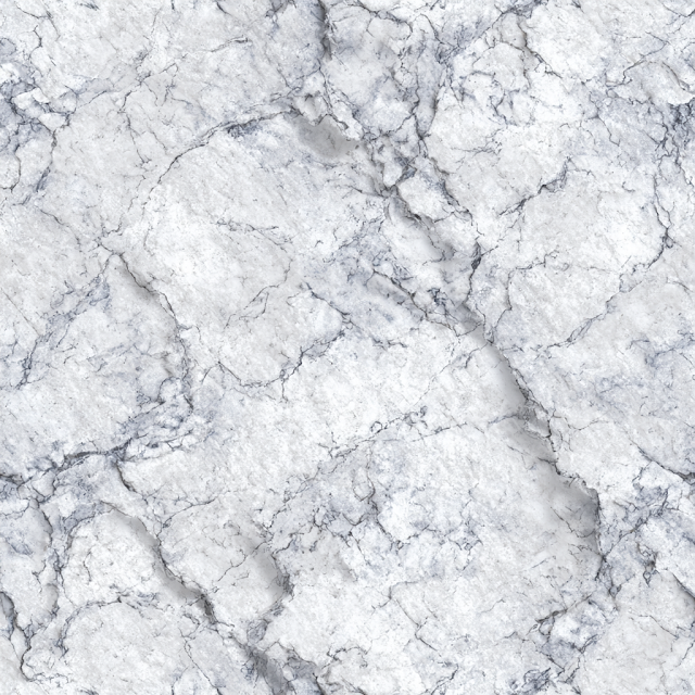 Seamless White Marble Texture with Gray Veining
