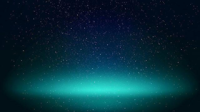 Serene Minimalist Night Sky