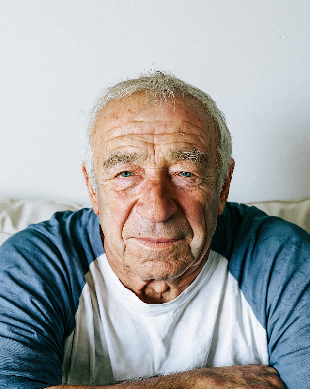Serene Portrait of an Older Man