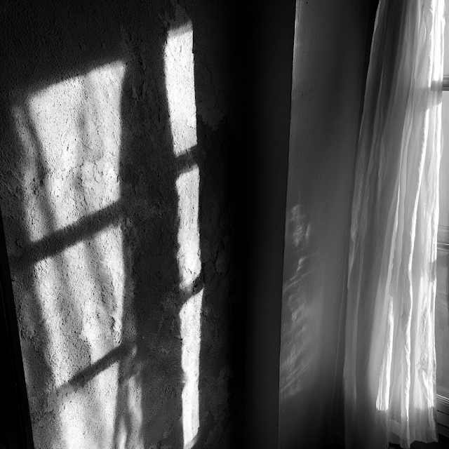 Shadows and Light in a Minimalist Interior