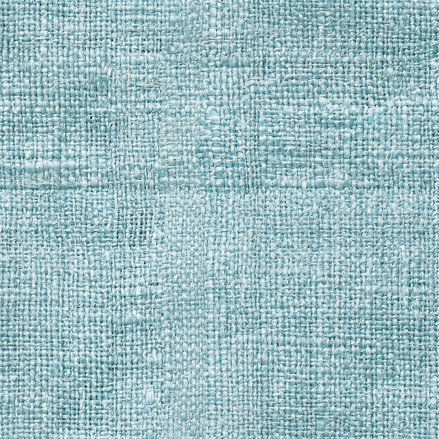Soft Dusty Blue Linen Fabric Texture