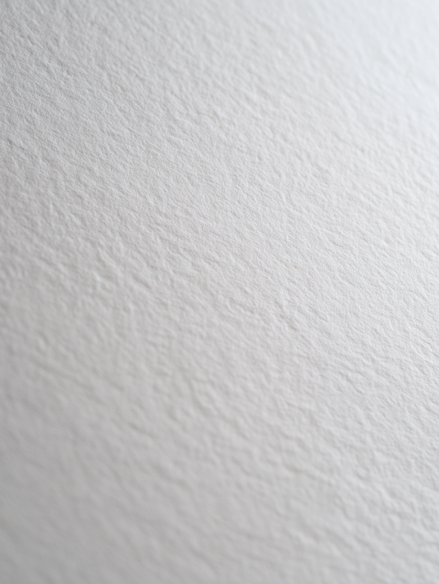 Textured A4 Art Paper Sheet on Neutral Background