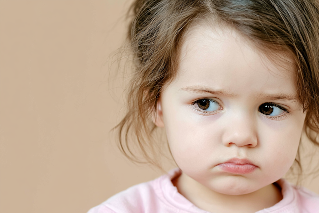 Thoughtful Toddler Portrait