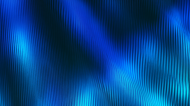 Translucent Blue Wave Abstract
