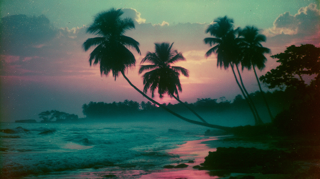Tropical Sunset in Jamaica