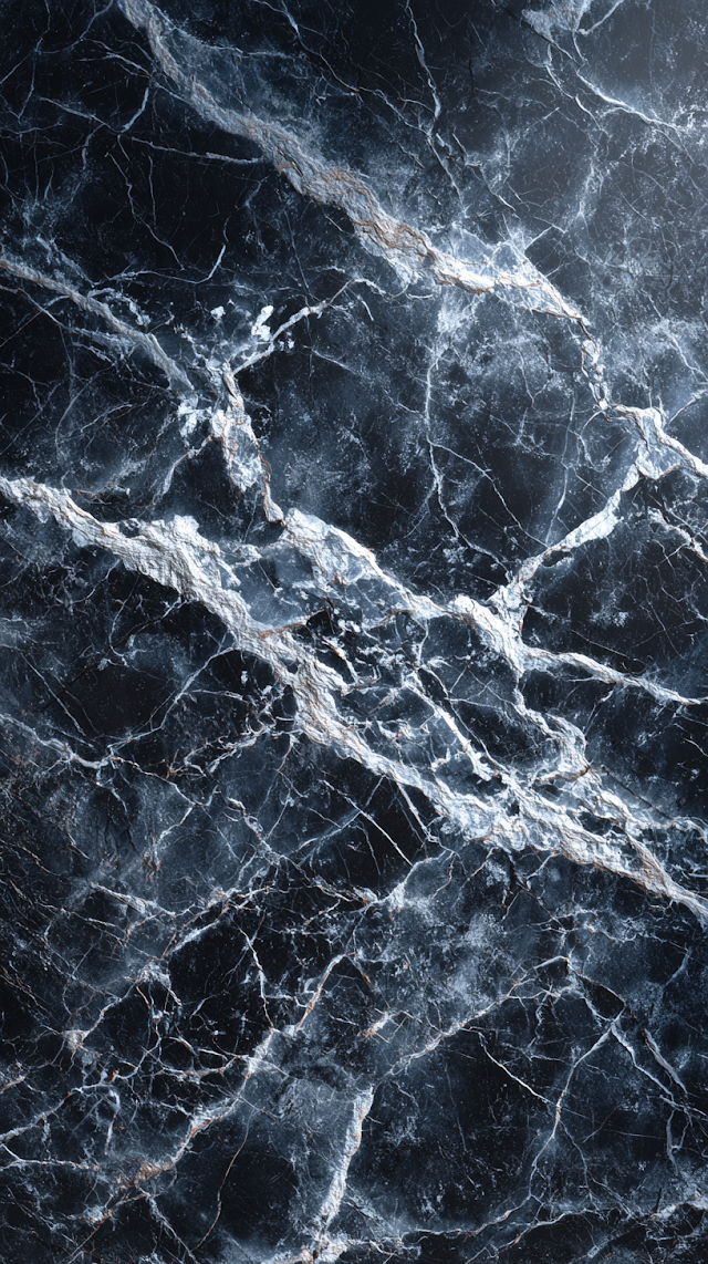 Ultra-Realistic Nero Marquina Marble Texture