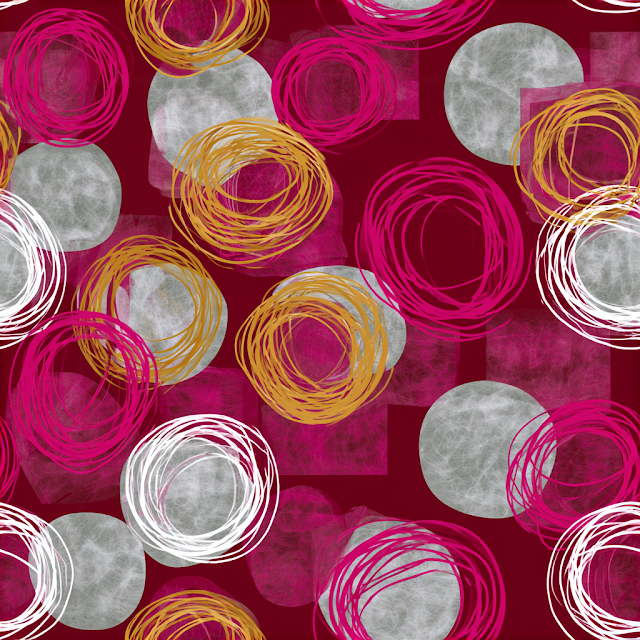 Vibrant Abstract Geometric Pattern