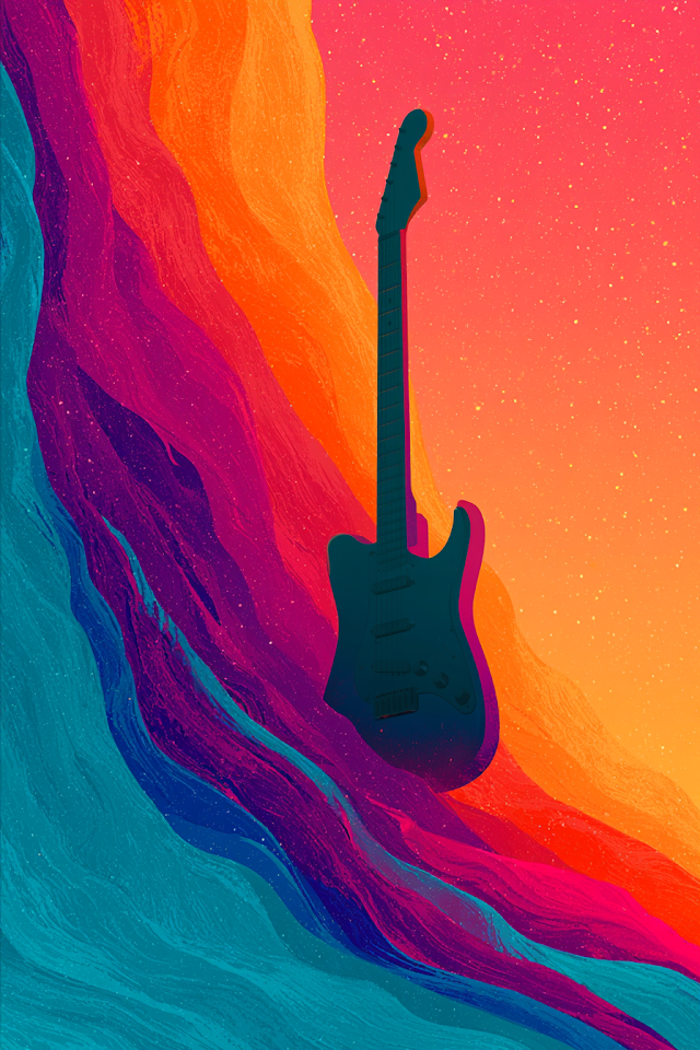 Vibrant Summer Music Festival Poster