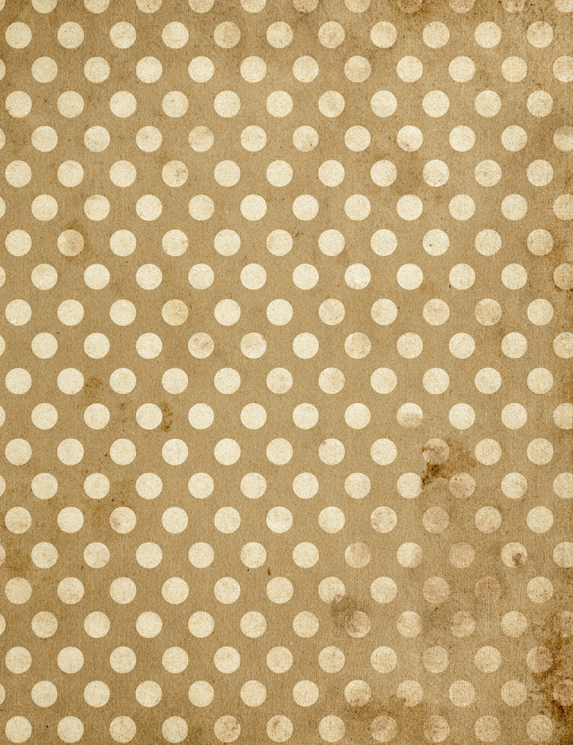 Vintage Polka Dot Digital Paper Background