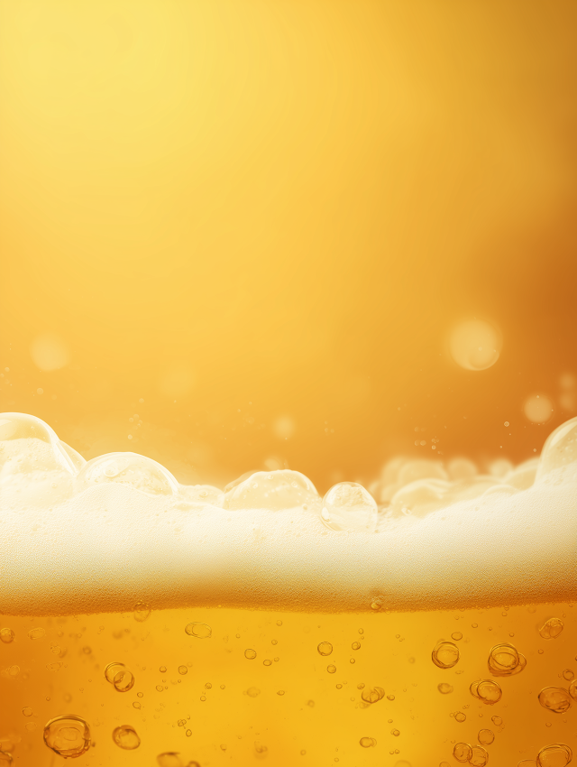 Warm Golden Beer Background