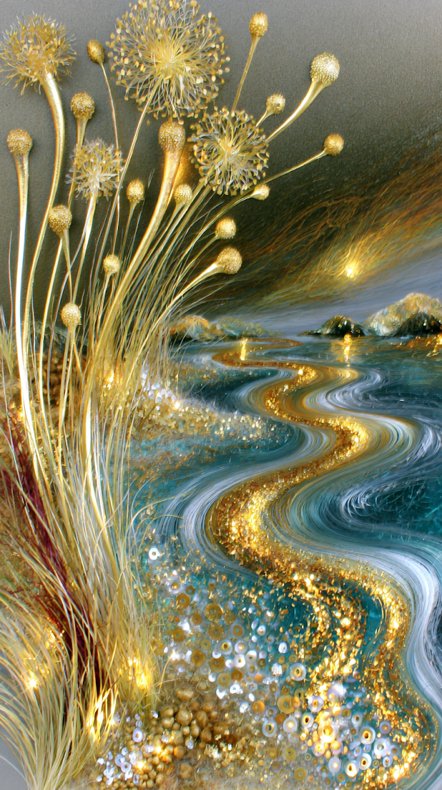 Whispers of the Night: A Dreamy Seascape
